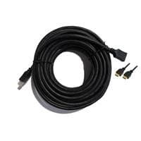 Dynamode Shielded Gold-Plated HDMI Cable - HDMI 1.4 specification - up to 9Gbps,1080P Resolution- Connects to Ethernet, ARC, 3D, iMac, Macbook, Notebooks, Monitors, Projectors, PS4- Cable Length: 10m (Black)