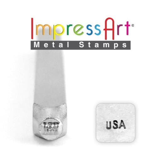ImpressArt- 1.5mm, USA Design Stamp by ImpressArt Metal Stamps