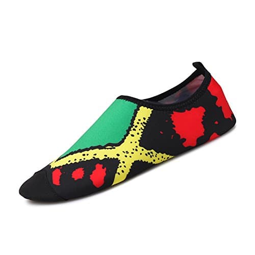 Msjenny Water Sports Shoes Quick-Dry Aqua Yoga Socks Lightweight Slip-on Barefoot Shoes Outdoor Beach Swimming For Men Women Kids