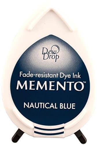 Memento Dew Drop Ink Pads Tsukineko Dew Drop Pad, Nautical Blue by Memento Dew Drop Ink Pads