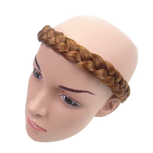 New Style Braid Plaited Chunky Hair Headband (Ginger/fire Red)