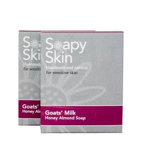 2 Pack - Goats Milk Almond soap - Acne & Itchy Skin