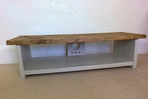 Low Tv stand rustic pine tv unit / table for large lcd tv's
