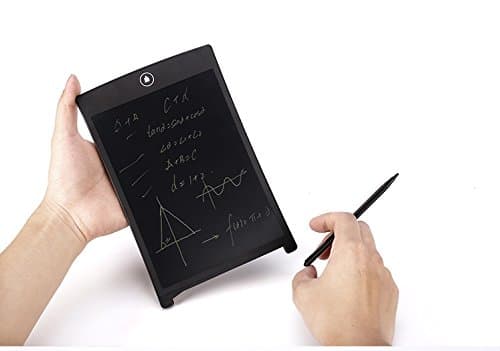 Case E 8.5 Inches LCD Writing Tablet Super Energy Saving Note Pad, Mini Whiteboard (Black)