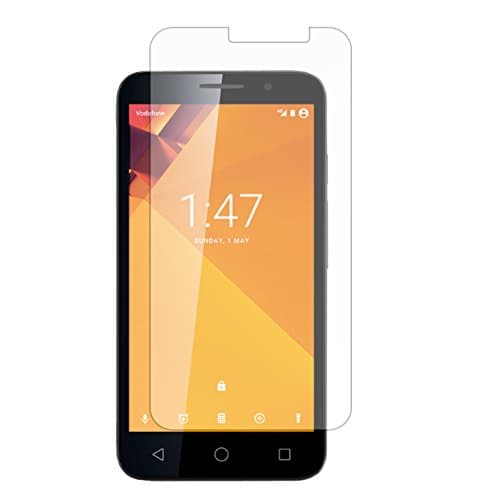 Magic Global Gadgets® For Vodafone Smart Turbo 7, [TEMPERED GLASS] 9H Hardness HD-Clear, Anti-Scratch, Anti-Glare, Anti-Fingerprint 2.5D Round Edge Curve Tempered Glass Screen Protector Guard [Retail Packaged]