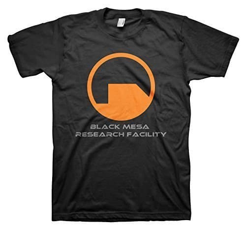 Black Mesa Research Facility t-shirt inspired by Half-Life (Large)