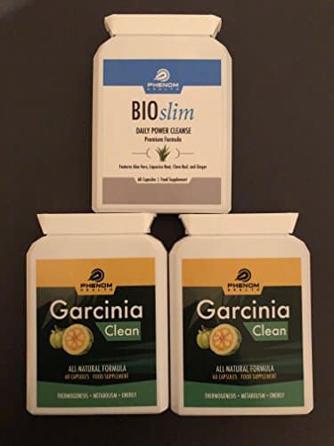 2x Garcinia Clean &amp; 1x BioSlim Daily Power Cleanse (60 Capsules) - Ultimate Diet Pack