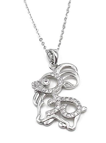 Totoroforet The Signs of the Zodiac Series Aries Silver Plated/chain Necklace Necklace