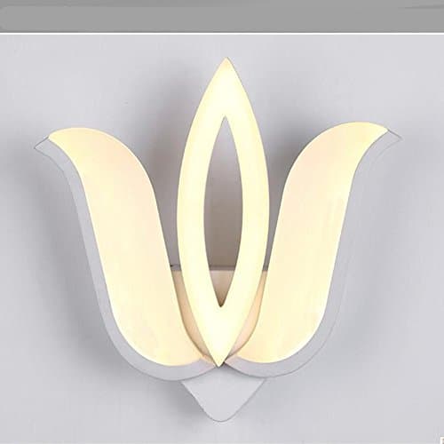 PENG Acrylic wall lamp modern simple LED acrylic lotus wall lamp Kakashi lighting