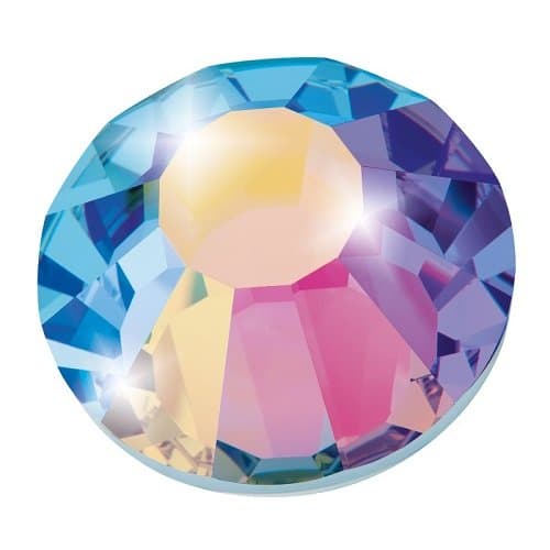 Iron-on Rhinestone Preciosa MC Rose VIVA 12 SS 12/MM 3.20 Crystal Aurora Borealis -720 Pieces