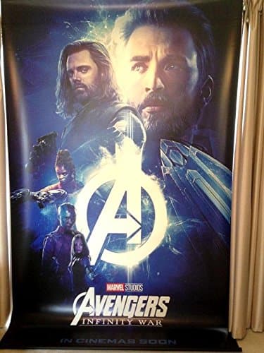FavouriteFilm Cinema Banner: AVENGERS INFINITY WAR 2018 (Captain America) Chris Evans