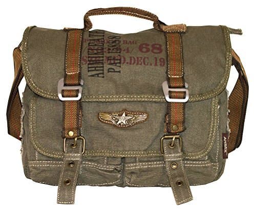 Decal Beige Girls Shoulder Canvas Messenger Bag