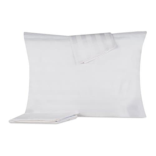 Royal Heritage Home Bed Care Zippered Pillow Protector, Anti-Microbial, Dust Mite and Bed Bug Resistant Hypoallergenic Pillow Cover - 4 Pack (Standard)