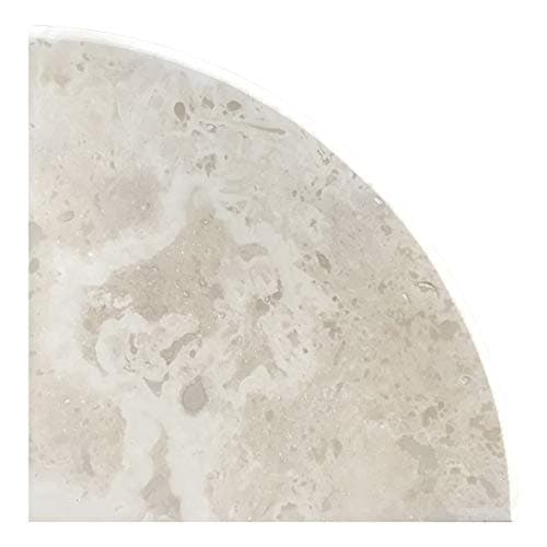 Stella Sealants - Ivory Travertine Corner Shower Shelf - Honed