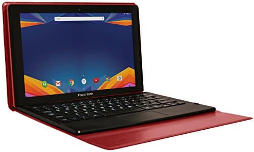 Visual Land Prestige PRIME A11E - 11.6" IPS OCTA-Core 32GB Android 5.1 Lollipop Tablet w/Docking Keyboard Case (Red)