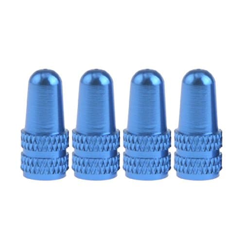 4 Pcs Road Bicycle Bike CNC Aluminium Presta Valve Caps or Schrader Valve Caps
