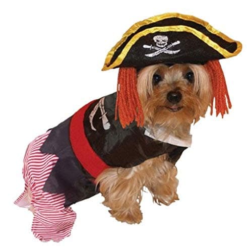 Forum Novelties 64862 Pet Pirate Costume Large - For Dogs & Cats, Pack of 1