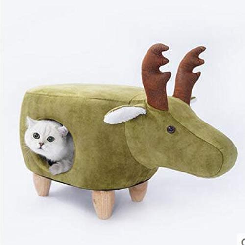 YSYW Cat Litter Stool,Pet House Hidden Litter Box Enclosure Pet Bed Friendly - Enclosed Leather Litter Box Furniture For Cats Dogs