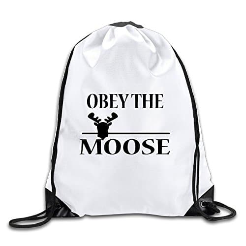Obey The Moose Port Bag Drawstring Backpack