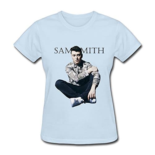 KaiOu Sam Smith Women's Crew T-shirt XS SkyBlue