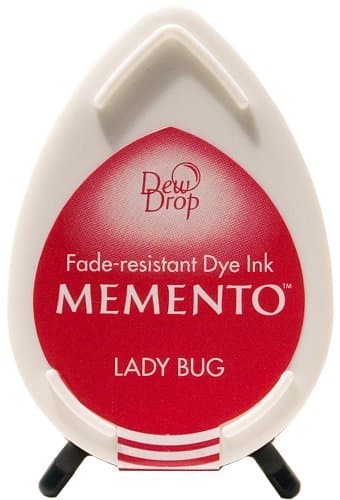 Memento Dew Drop Ink Pads Tsukineko Dew Drop Pad, Lady Bug by Memento Dew Drop Ink Pads