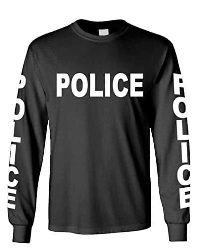 Police - Novelty Duty cop Law Enforcement - Long Sleeved Tee