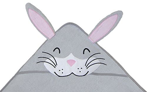 Hooded Towel for Baby, Toddler, or Kids, Bunny Animal Soft Quality Cotton Towel