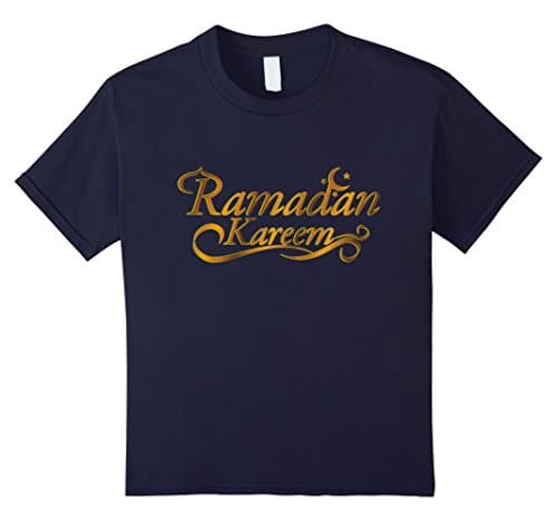 Kids Ramadan Kareem Gift T-Shirt 4 Navy