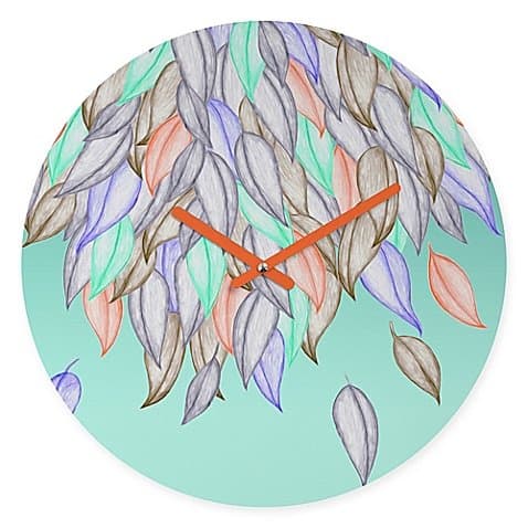 DENY Designs Jacqueline Maldonado A Different Nature 1 Round Wall Clock