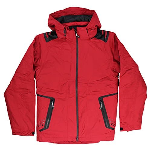 Elevate Elias Ladies Insulated Ski Jacket (Red, 2XL)
