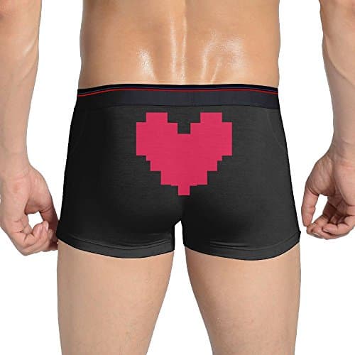 CHYHG DU Men's Mosaic Peach Boxer Briefs Superior Boxer Under Clothes 95% Cotton, 5% Spandex