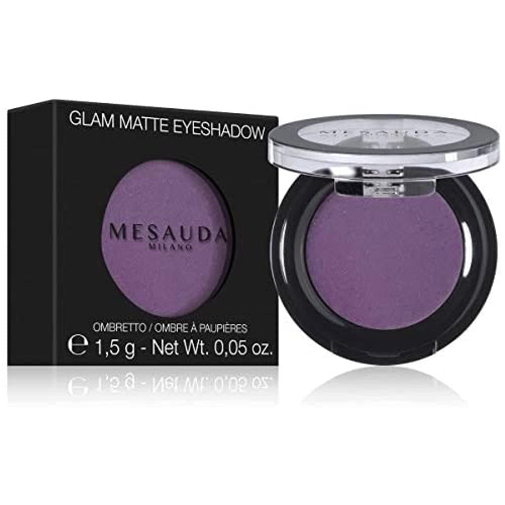 mesauda Milano Eye Shadow Compact Glam Matte Eyeshadow 105 Purple Rain
