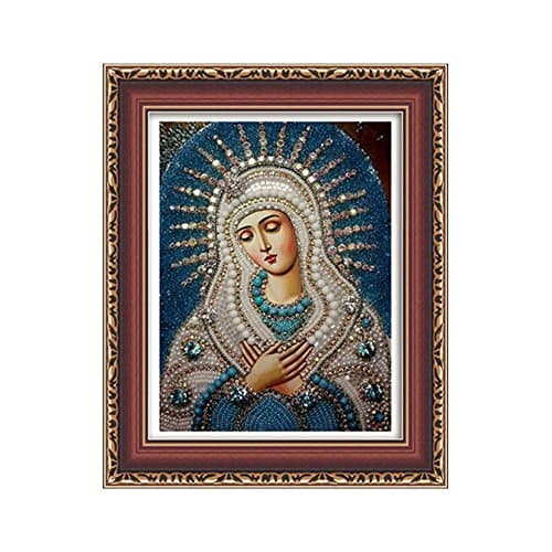 Buybuying Religious DIY 5D Diamond Embroidery Painting Rhinestone Cross Stitch Decoration Handmade Gift Set