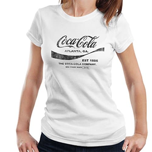 Coca Cola Drink 1886 Black Text Women's T-Shirt