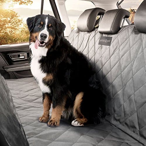 Perfect Pet Seat Cover - Dog and Cat Car Seat Cover/Hammock - Waterproof and Machine Washable - Non-Slip Quilted Technology to Protect Seats in Cars, Trucks, SUVs and Vans from Stains and Hair
