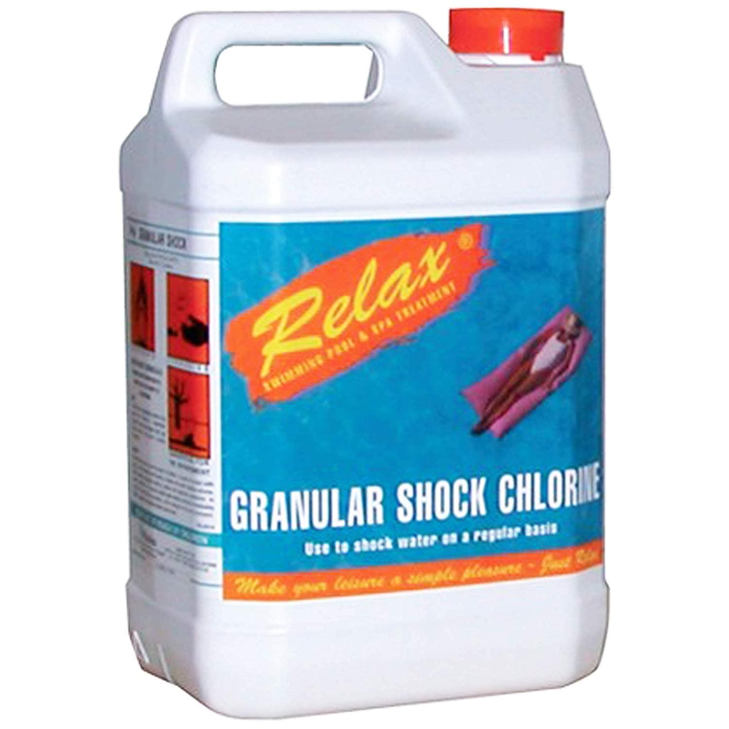 Cascade Pools SWIMMING POOL/SPA CHEMICALS - 1kg RELAX GRANULAR SHOCK