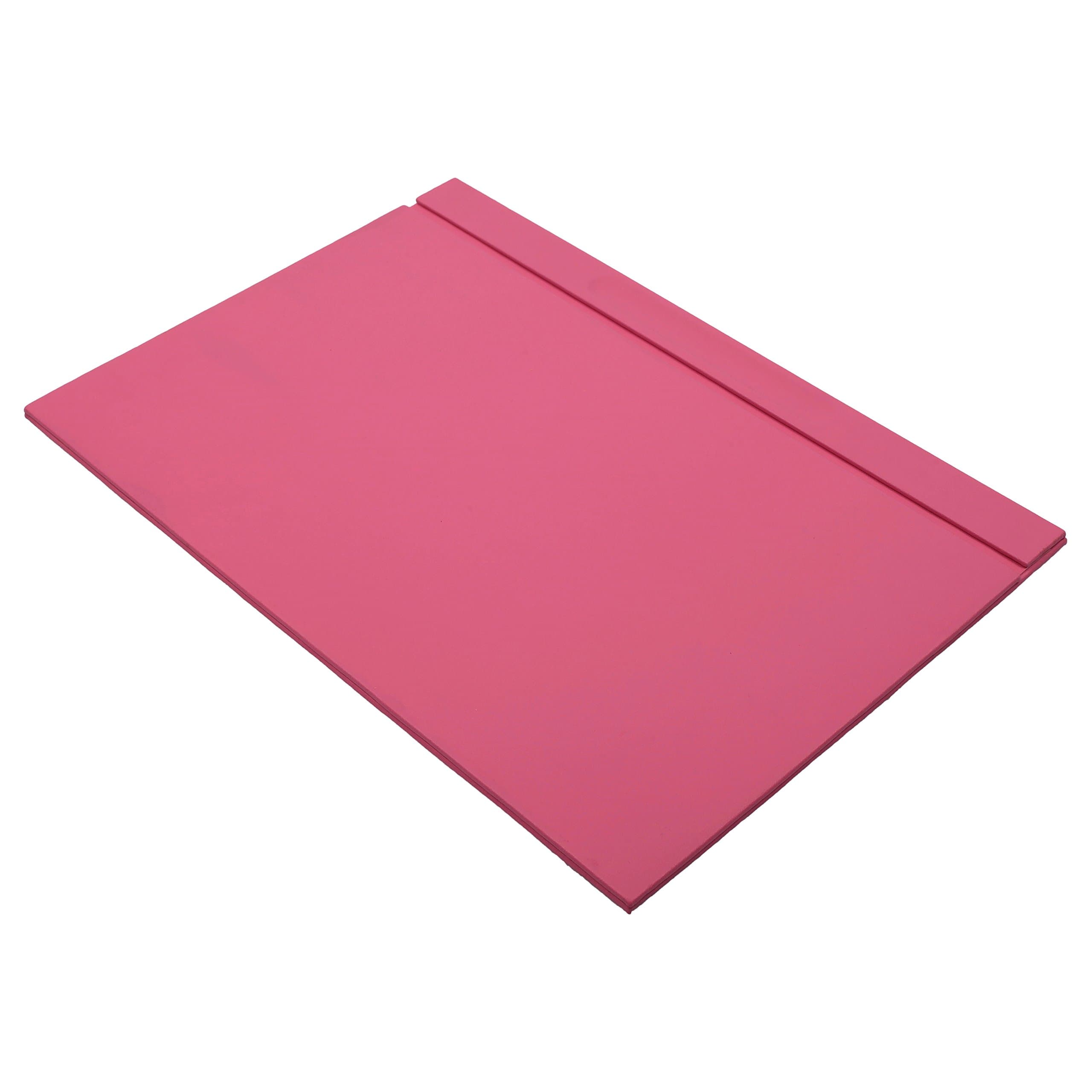 BOWA Leather Office Desk Pad in Pink