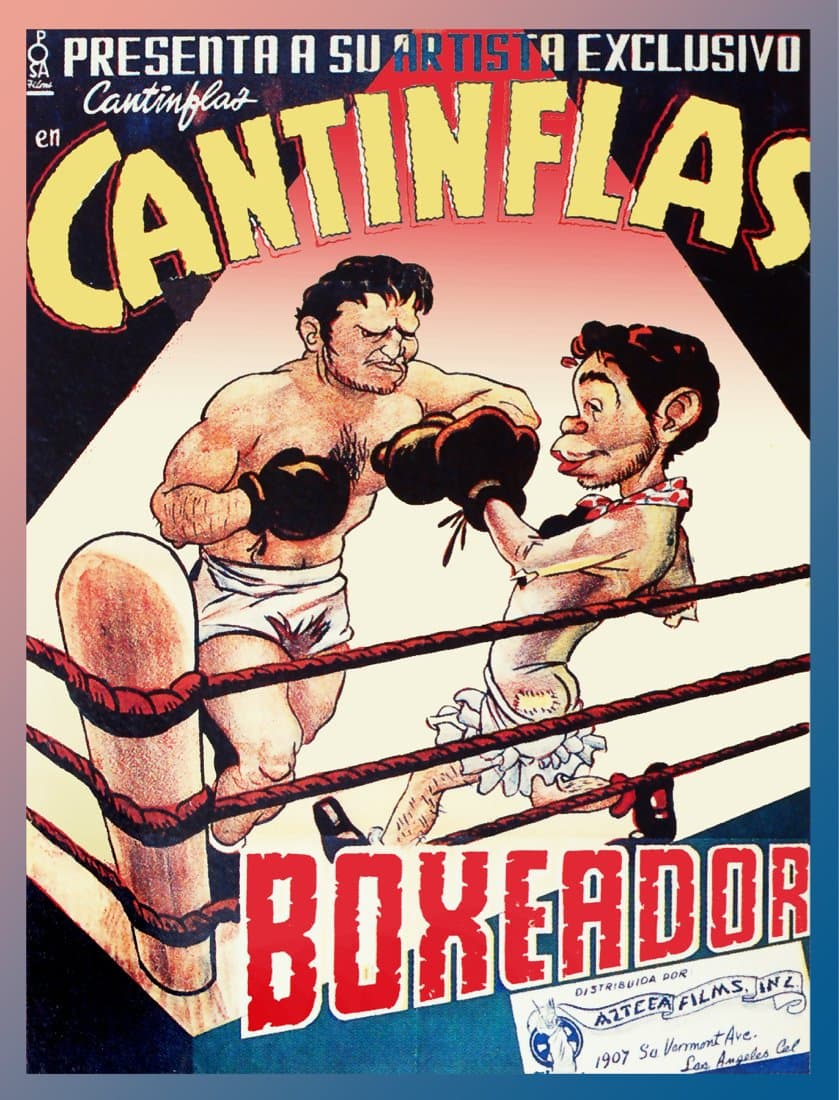 11"x17" Poster for home decoration.Cantinflas.Boxing.Mexican movie comedy.11196