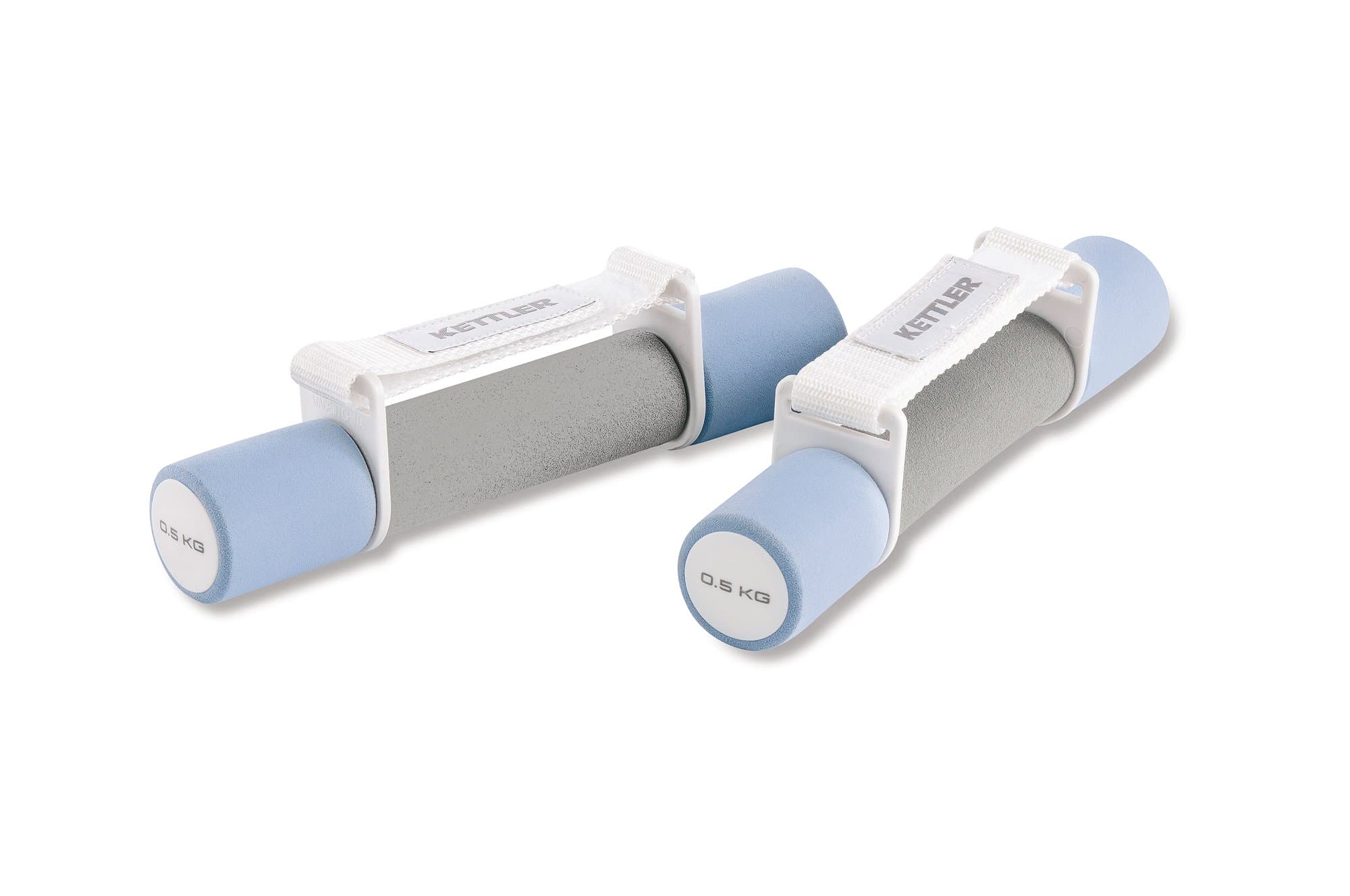 Kettler Halt?res d'a?robic Bleu / Gris 2 x 0,5 kg