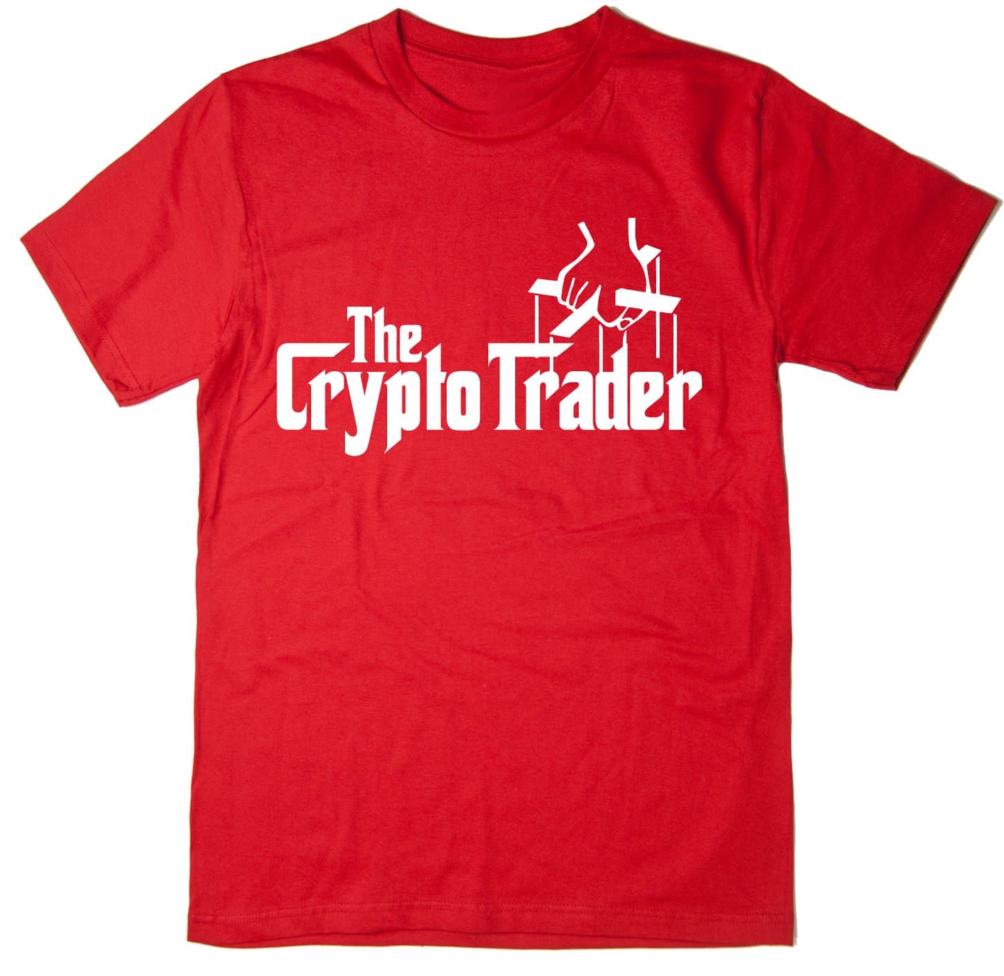 Rocket Fuel 'The Crypto Trader' Mens Funny Printed T-Shirt