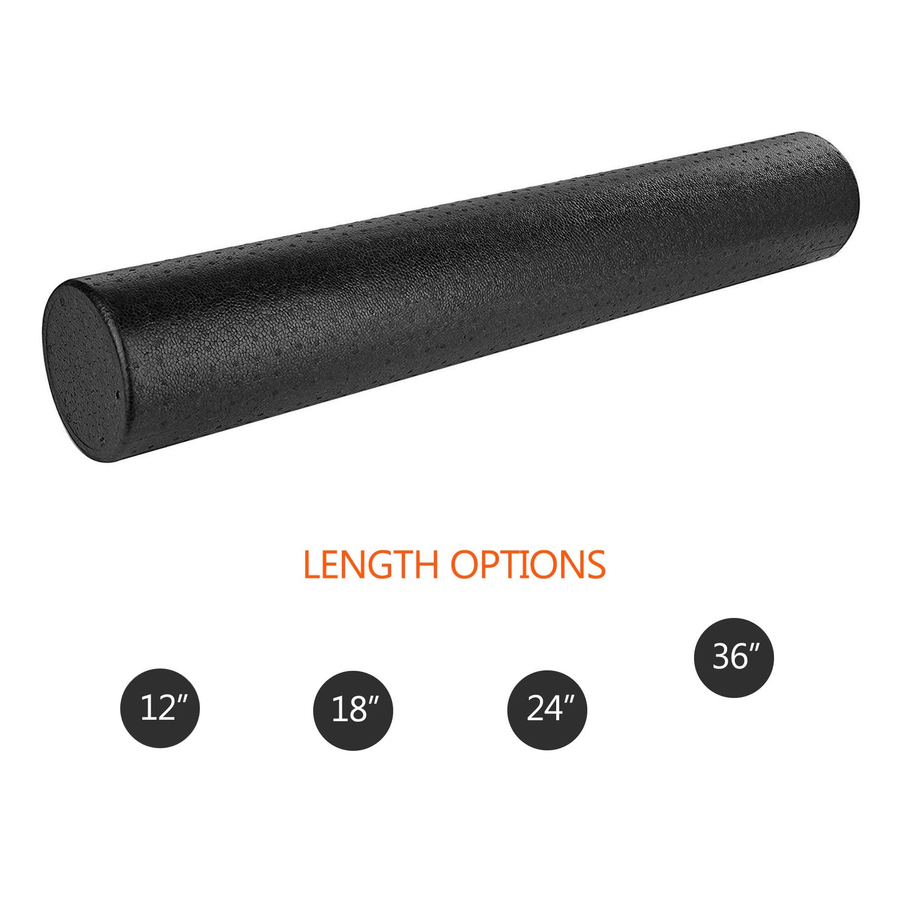 Outroad Foam Roller 36" Fit High Density Extra Firm for Physical Therapy and Balance Exercise Dense Massaging Bar for Reducing Pain, Soreness Or Tension