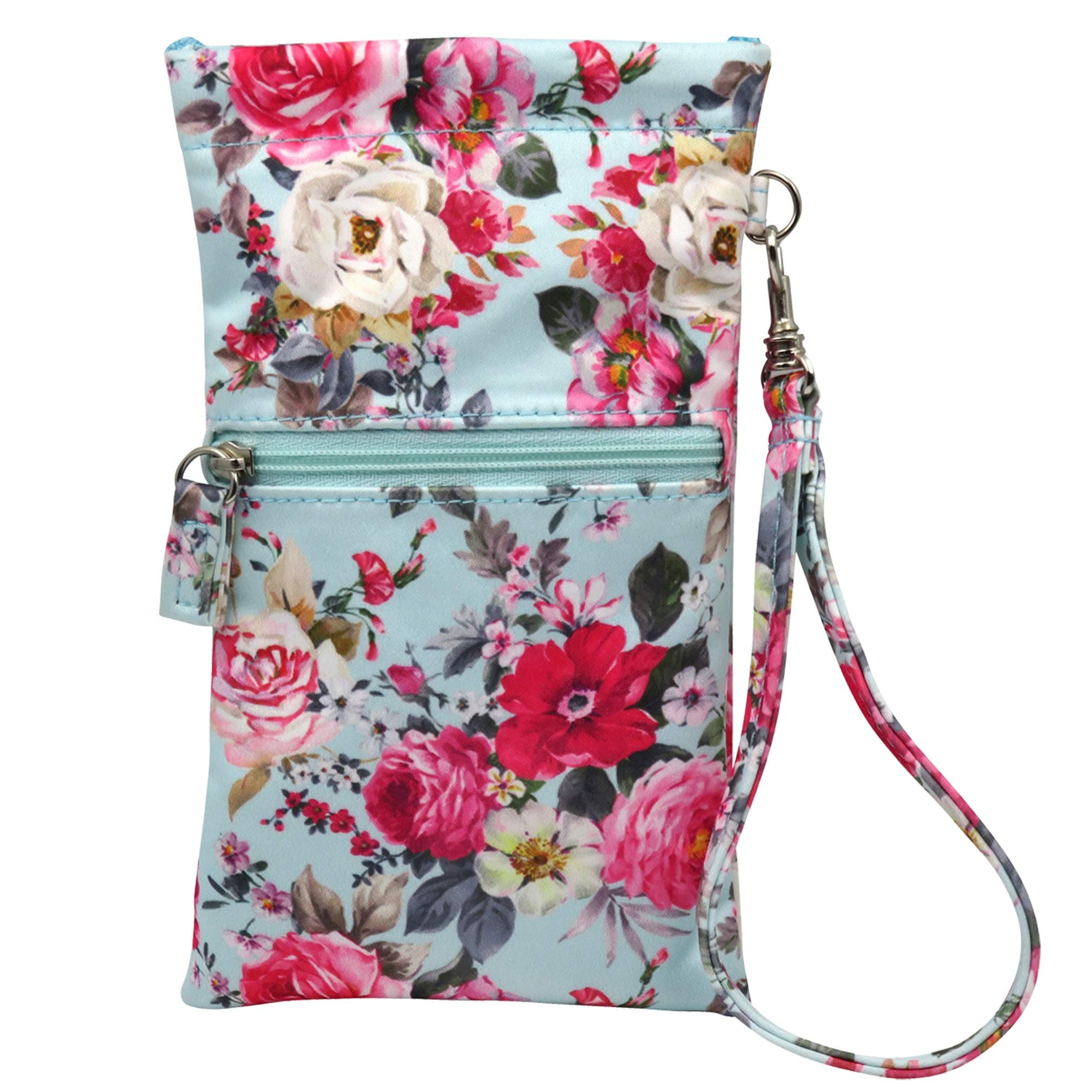 Soft Sunglasses Case Squeeze Top - Soft Eyeglass Case - Passport Wristlet Pouch