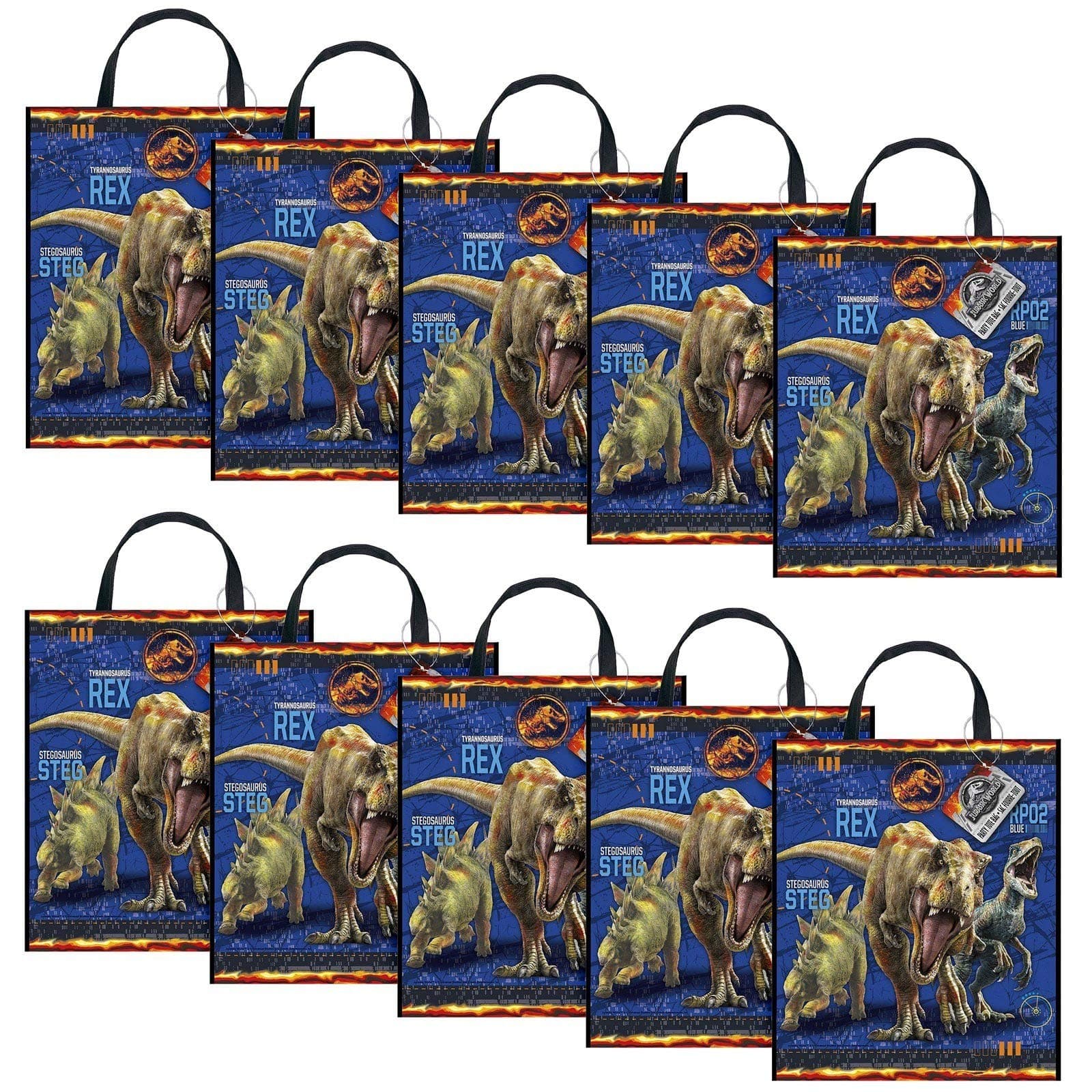 Costume SuperCenter Jurassic World: Fallen Kingdom Tote Bag Set (10)