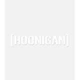HooniganHoonigan Small DIE Cut Bracket Logo Sticker (10") White/ECH