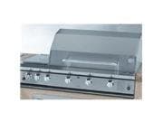 Profire Professional Series 48 Inch Hybrid Propane Gas Grill With Rotisserie And Double Side Burner - Built-in