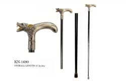 Wolf Walking Cane - KN-1690 by SIGMA IMPEX INC