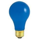 GoodBulb 60-Watt Incandescent Colored Light Bulbs - Blue Light Color - Heat Resistant - Ceramic Light Bulb - 120 Volt Light Bulbs - E26 Medium Base