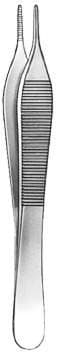 Adson Dressing Surgical Forceps Serrated 4 3/4"