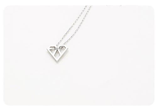 Exo Unique Line Necklace - Triangle