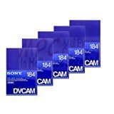 Sony PDV-184N Dvcam 184 Min (Pack of 5)
